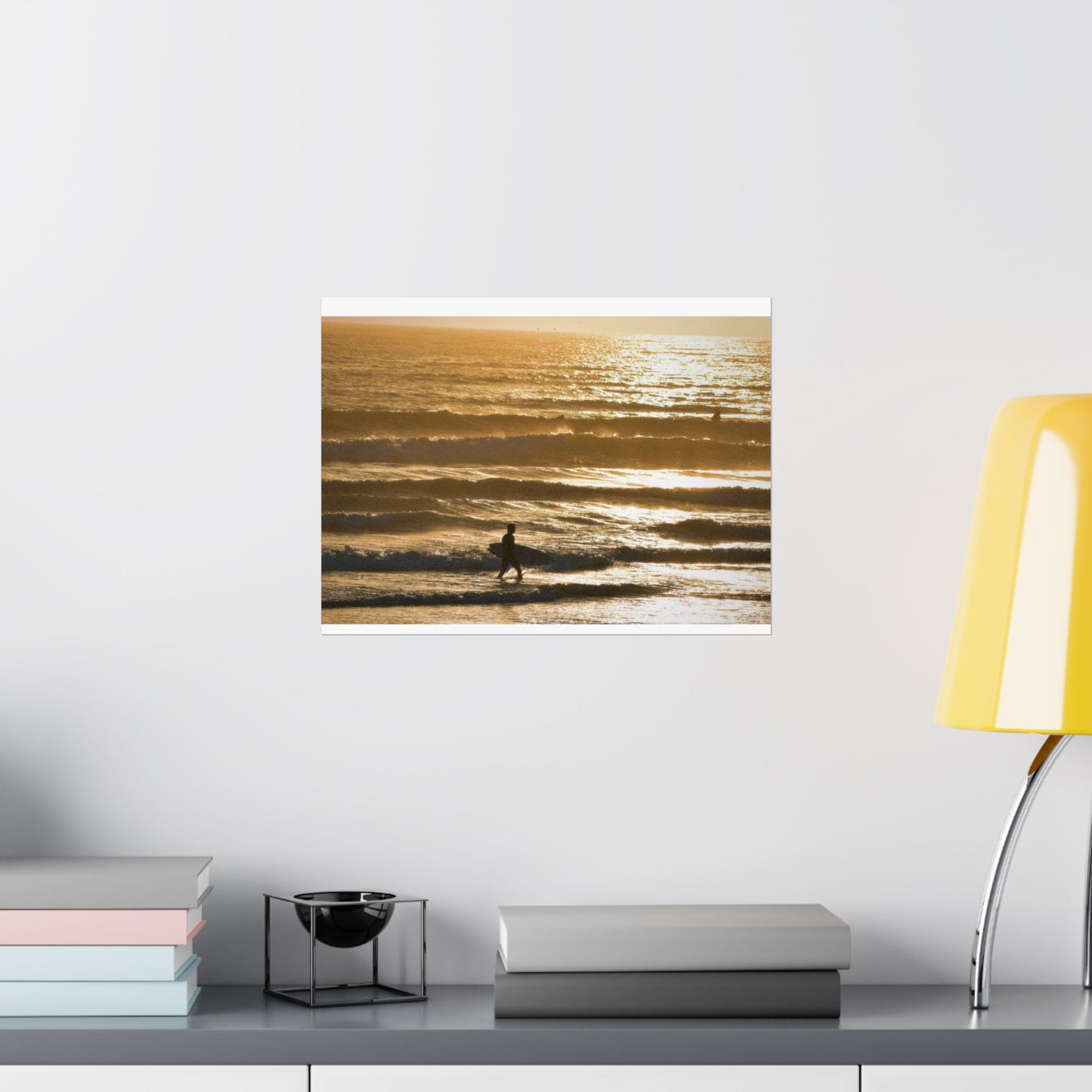 surfin’ in gold (horizontal)