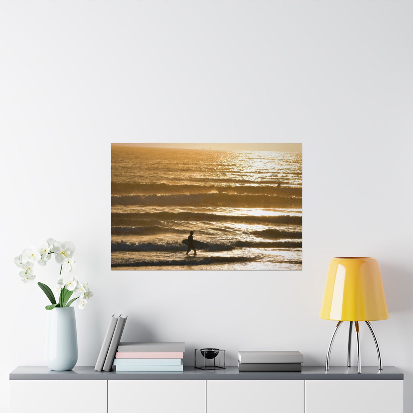 surfin’ in gold (horizontal)