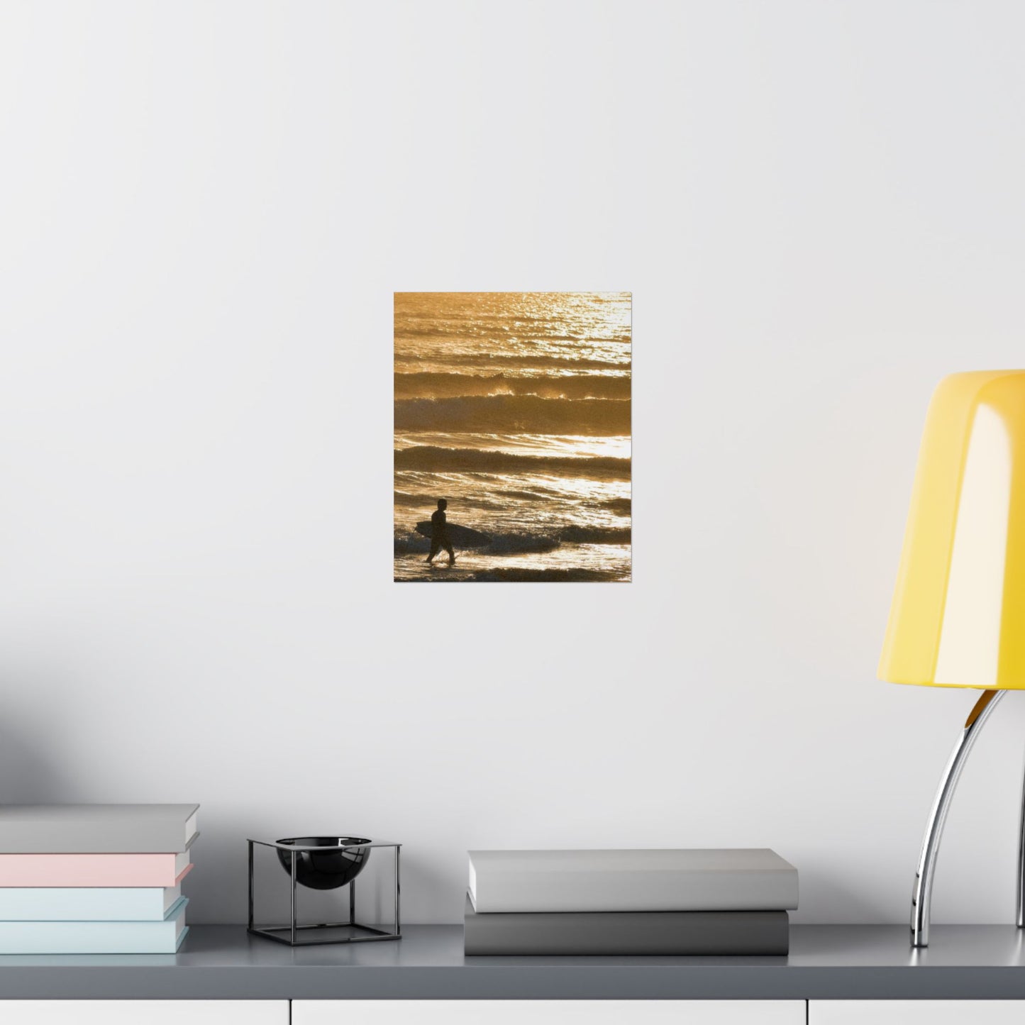 surfin’ in gold (vertical)