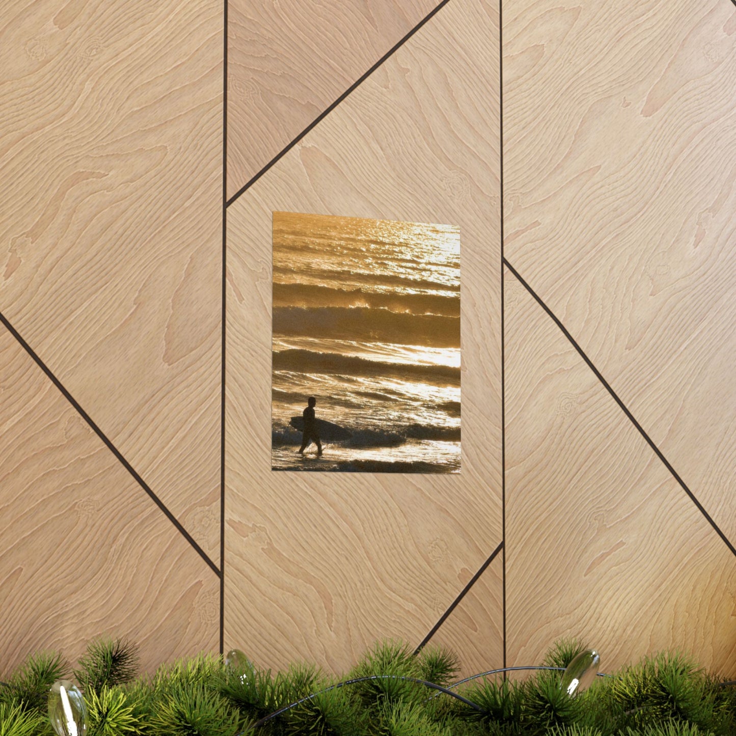 surfin’ in gold (vertical)