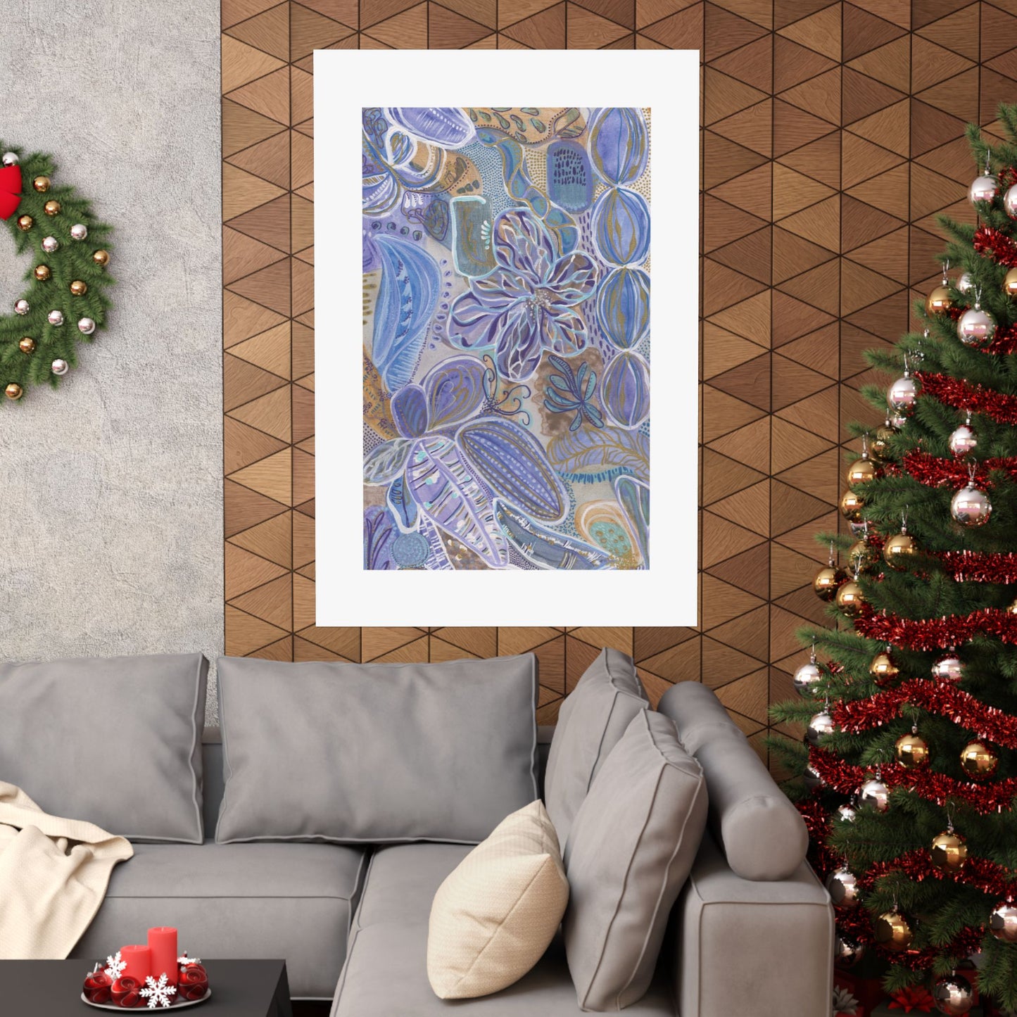 hint of lavender (white edge)