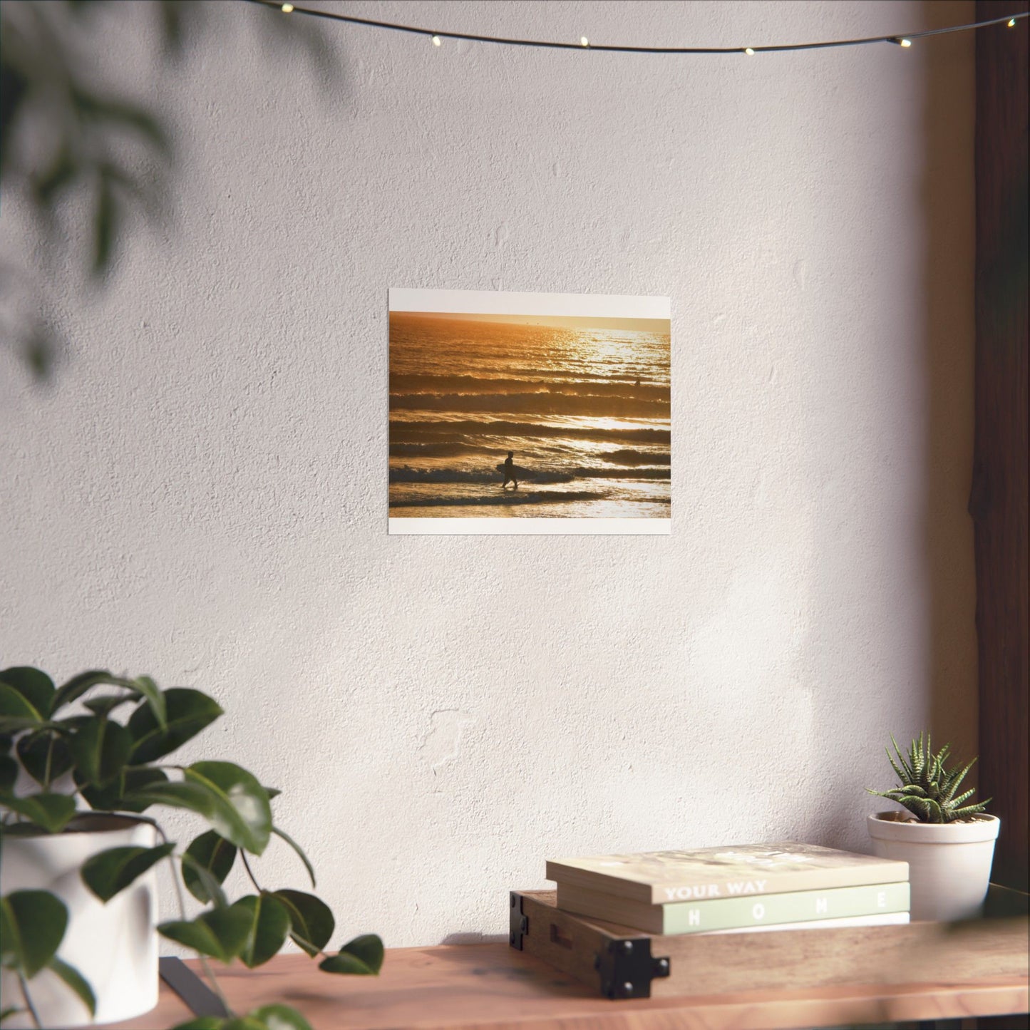 surfin’ in gold (horizontal)