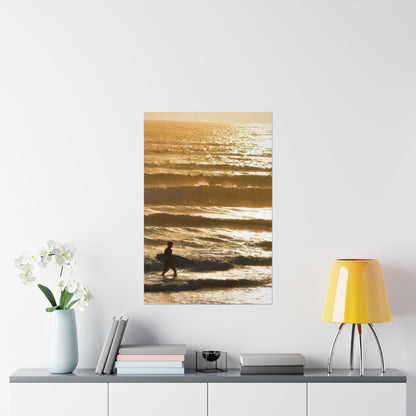 surfin’ in gold (vertical)