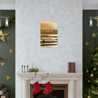 surfin’ in gold (vertical)
