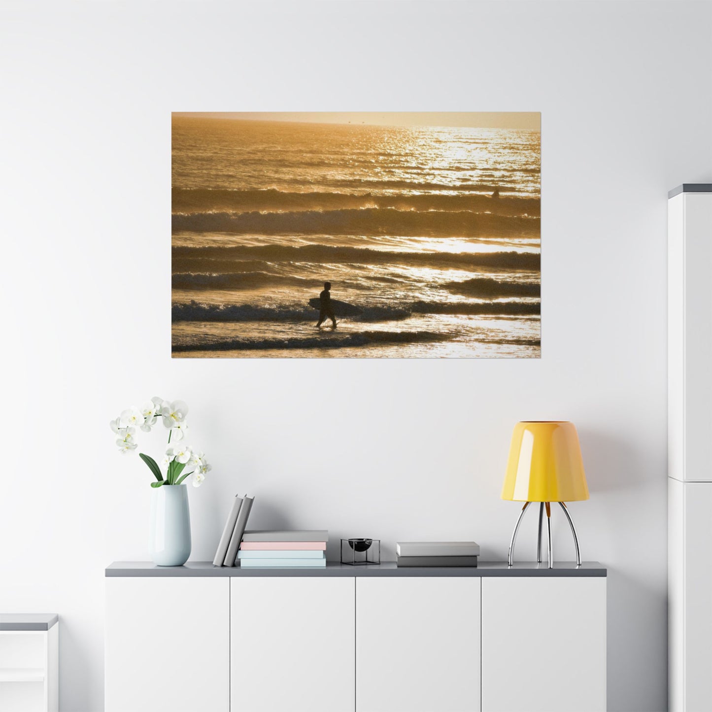 surfin’ in gold (horizontal)