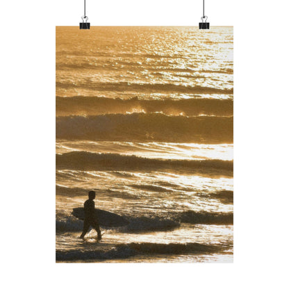 surfin’ in gold (vertical)