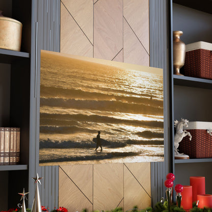 surfin’ in gold (horizontal)