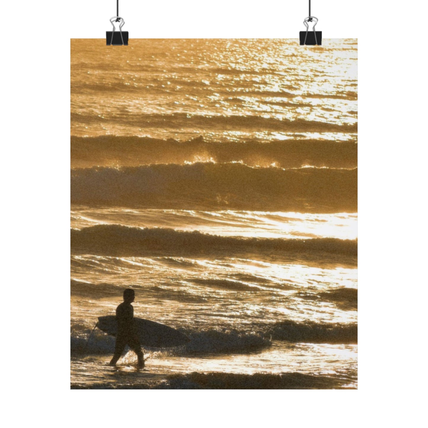 surfin’ in gold (vertical)
