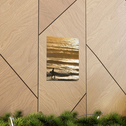surfin’ in gold (vertical)