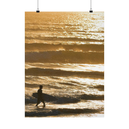 surfin’ in gold (vertical)